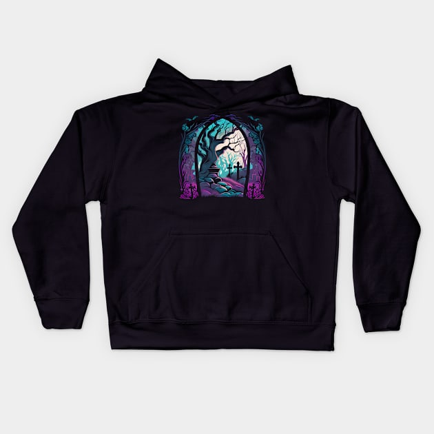 Restful Kids Hoodie by SteamboatJoe